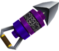 Le super grappin, comme il apparaît dans Ocarina of Time 3D.