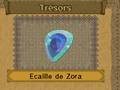 Écaille de Zora dans Phantom Hourglass.