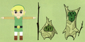 Artwork d'Hyrule Historia d'un Korogu.