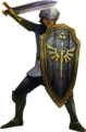 Capitaine des forces hyliennes dans Hyrule Warriors.