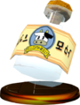 Trophée de Super Smash Bros. Melee.