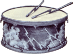 Artwork du Tambour des Marées, version originale.