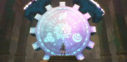 La Porte activée dans Skyward Sword