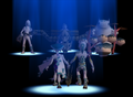 Mikau se voit avec son groupe dans une vision.