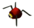 Une Tektite rouge