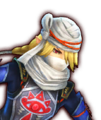 Portrait de Sheik pour Hyrule Warriors.