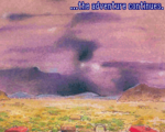 Une vue de la portion d'Hyrule visitée au cour de la deuxième semaine. Cette image est montrée à la fin de la première semaine