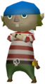La figurine Tendo de Nico de The Wind Waker.