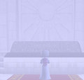 Zelda dans le Temple du Temps, dans la vision de Link.