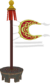 Un drapeau du Croissant, comme il apparaît dans le jeu.