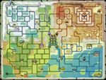 Lignes de train dans Spirit Tracks.