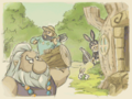 Le village Boquillon avec Bunnyo.
