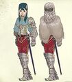 Artwork d'Ash dans Hyrule Historia.