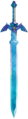 Artwork de l'épée de Légende dans Skyward Sword.