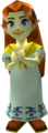 Malon enfant dans Ocarina of Time.