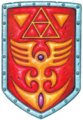 Bouclier Rouge d'A Link to The Past.