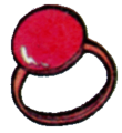 Artwork de la bague rouge.