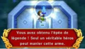 Obtention de l'Épée de Légende dans A Link Between Worlds.