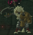 Un Lynel blanc dans Breath of the Wild.