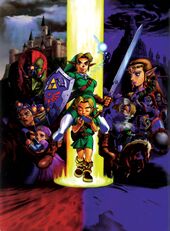 Artwork officiel représentant plusieurs personnages clés du jeu.