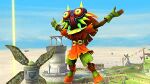 Skull kid avec le masque de majora