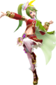 Costume Mers de Lana : elle ressemble à la princesse Mojo de Majora's Mask.