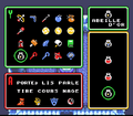 Abeille d'Or dans le menu d'inventaire dans A Link to the Past.