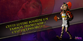 Publicité avec le postier pour la sortie de Majora's Mask 3D.