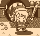 Cliché avec Toutou dans la version DX.