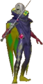 Costume pour Ghirahim : il prend les couleurs du Roi cuirasse