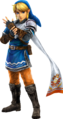 Costume alternatif de Link basé sur le pyjama dans Hyrule Warriors: Legends.