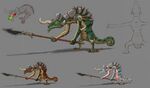Concept art de Liza.
