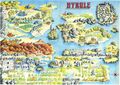 Poster d'Hyrule dans The Legend of Zelda et The Adventure of Link.
