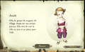 Fiche d'Anais sur le site officiel de Twilight Princess.