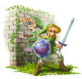Le premier artwork de Link, présenté à l'E3 2013.