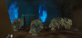 Des Effrois dans la version Master Quest d'Ocarina of Time.