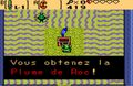 Link qui obtient la plume de Roc.