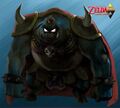 Artwork de Ganon dans A Link Between Worlds.