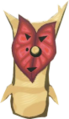 Un Korogu au masque rouge dans Breath of the Wild.