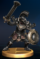 Un Darknut en tant que trophée dans Super Smash Bros. Brawl.