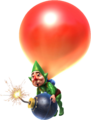 Artwork de Tingle dans Hyrule Warriors.