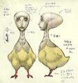 Artwork de Baba d'Hyrule Historia.