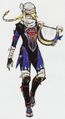 Concept art de Sheik pour Hyrule Warriors.