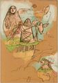 Un artwork d'Hyrule Historia de la statue de la Déesse.