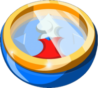 La boussole dans The Wind Waker