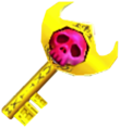 Une clé du boss, comme elle apparaît dans Majora's Mask 3D.