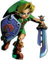 Artwork de Link et la Lame Rasoir.