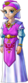 Zelda enfant. (Ocarina of Time)