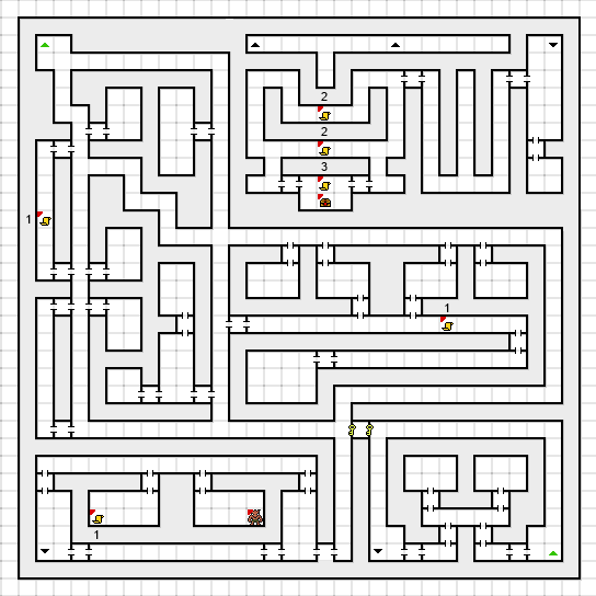 Deep Dungeon III: Yuushi heno Tabi/Underground Maps — StrategyWiki, the ...