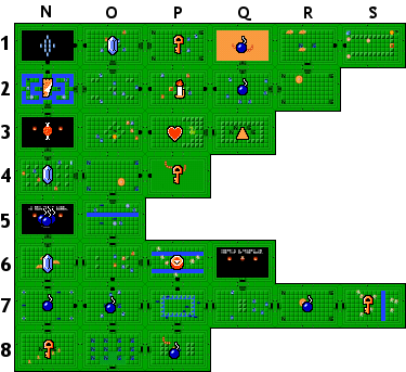 The Legend of Zelda/Underworld/Quest 1/Dungeon 7 — StrategyWiki, the video game walkthrough and 